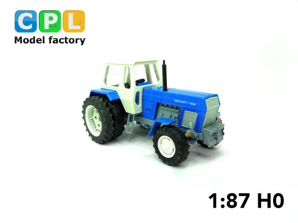 Traktor ZT 303 blau Doppelbereifung